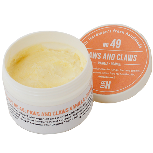 paws and claws hand cream